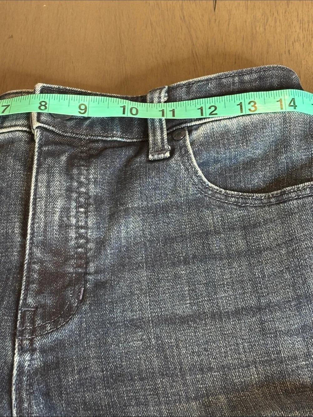 💙 Talbots Dark Wash Straight Leg Jeans Women’s 4P Stretch Denim Petite 💙 - Picture 5 of 12